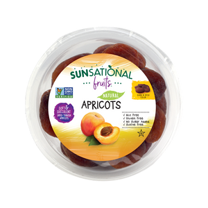 Sunsational Fruits Natural Apricots Rounds
